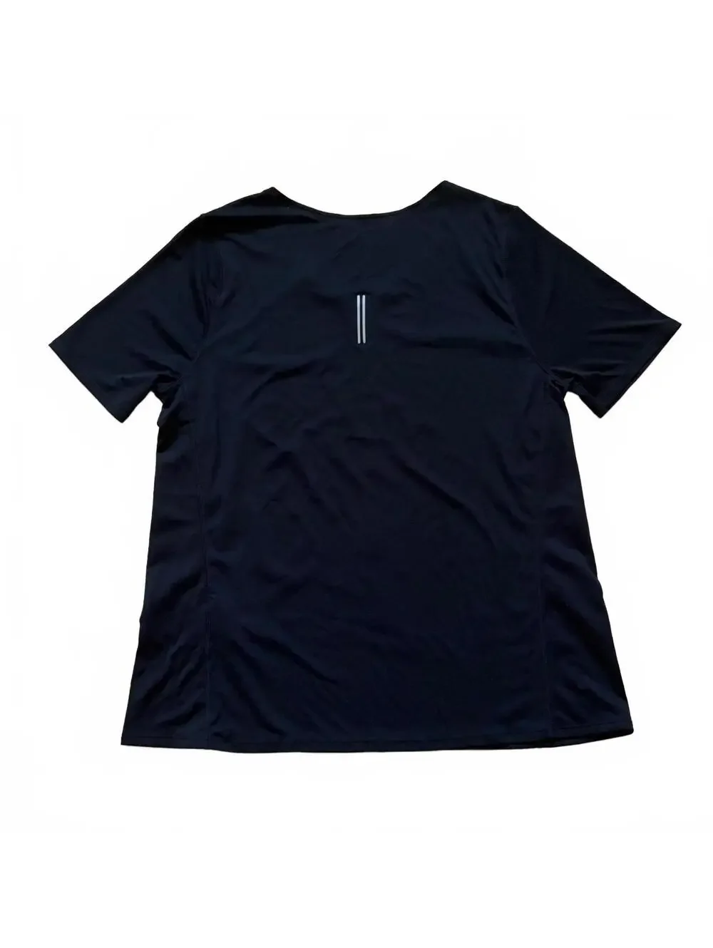 Nike Team Kenya City Sleek Running Top CV0385-010 Black Women's Size Medium